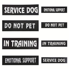 Customizable Pet Vest Patch for Enhanced Visibility and Safety
