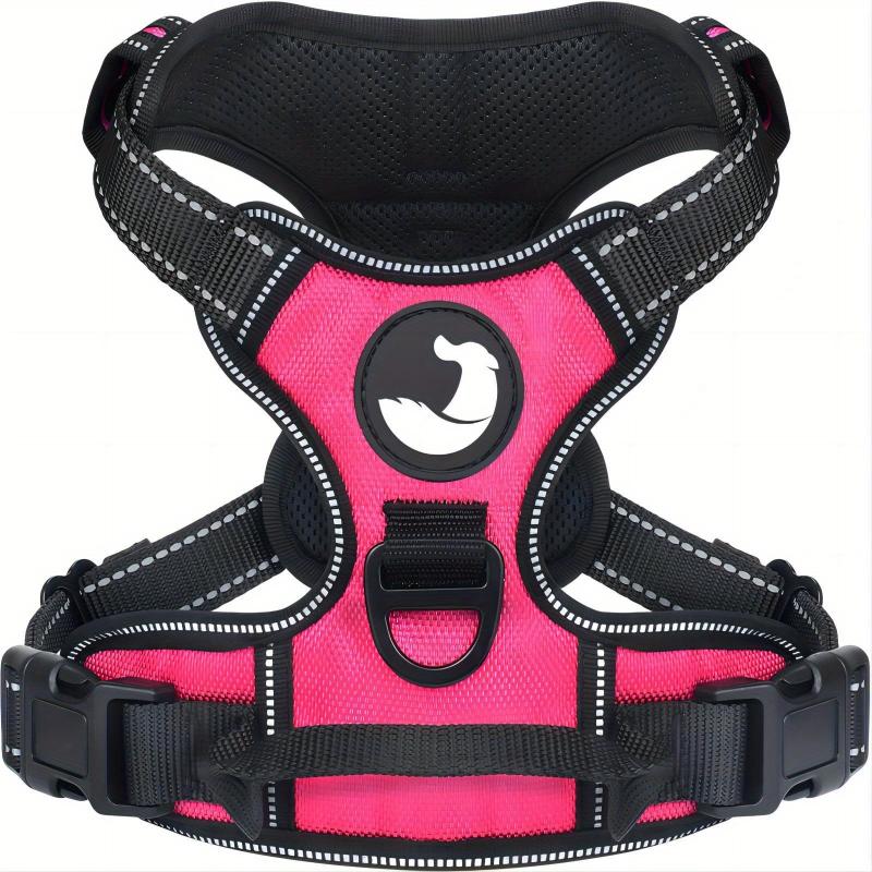 Reflective Dog Harness Vest with Easy Control Handle