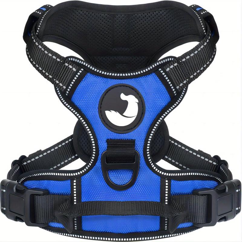 Reflective Dog Harness Vest with Easy Control Handle