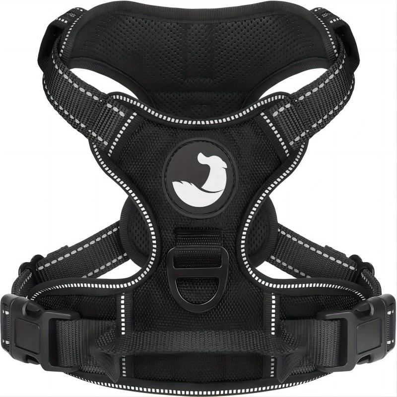 Reflective Dog Harness Vest with Easy Control Handle
