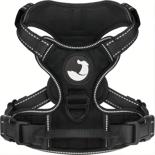 Reflective Dog Harness Vest with Easy Control Handle