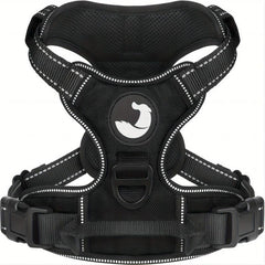 Reflective Dog Harness Vest with Easy Control Handle