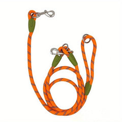Reflective Nylon Dog Rope Leash for Safe Walking