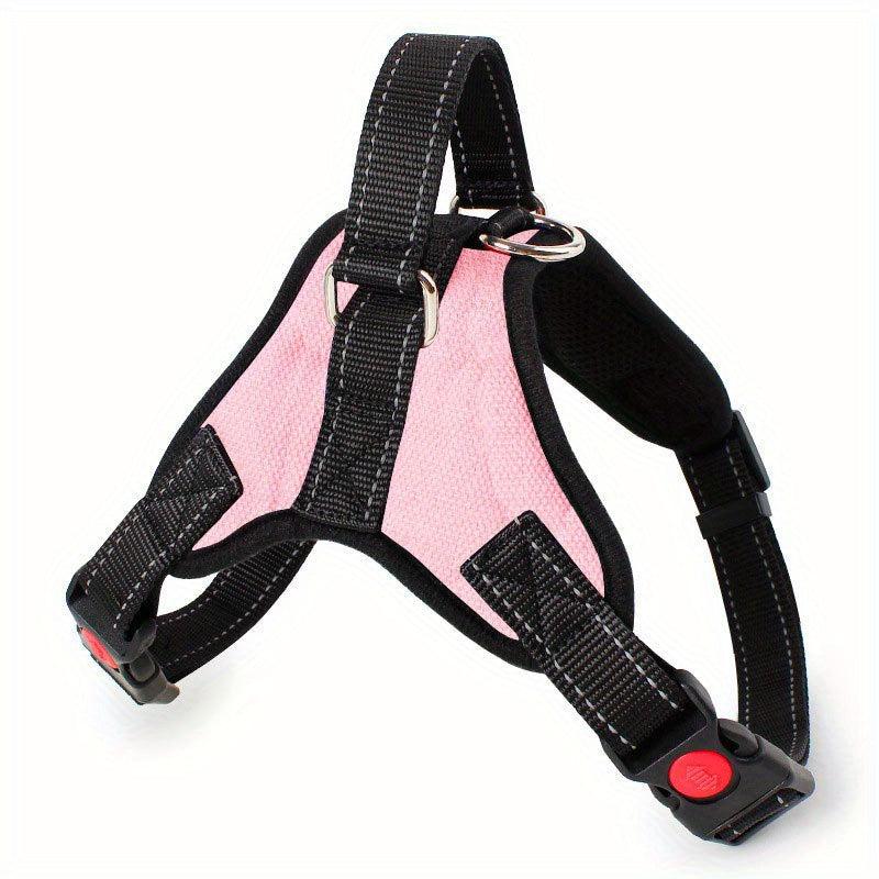 Lightweight Dog Harness w/ Easy Control Handle for Small, Medium & Large Dogs