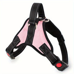 Lightweight Dog Harness w/ Easy Control Handle for Small, Medium & Large Dogs