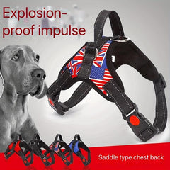 Lightweight Dog Harness w/ Easy Control Handle for Small, Medium & Large Dogs