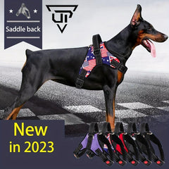 Lightweight Dog Harness w/ Easy Control Handle for Small, Medium & Large Dogs