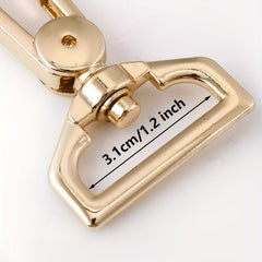 32mm Metal Swivel Snap Hook Trigger Clips for Pet Leash & Chest Strap