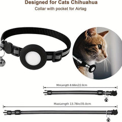 Reflective Fishbone Pendants Bells & Collars for Airtag Tracker Protection