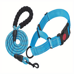 Reflective Dog Training Collar & Leash Set Small Medium Large Dogs