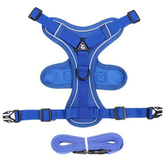 Breathable Pet Chest Strap Vest With Traction Rope for Dogs