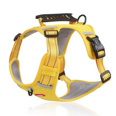 Adjustable No Pull Pet Harness for Dogs and Cats with Easy Control Handle