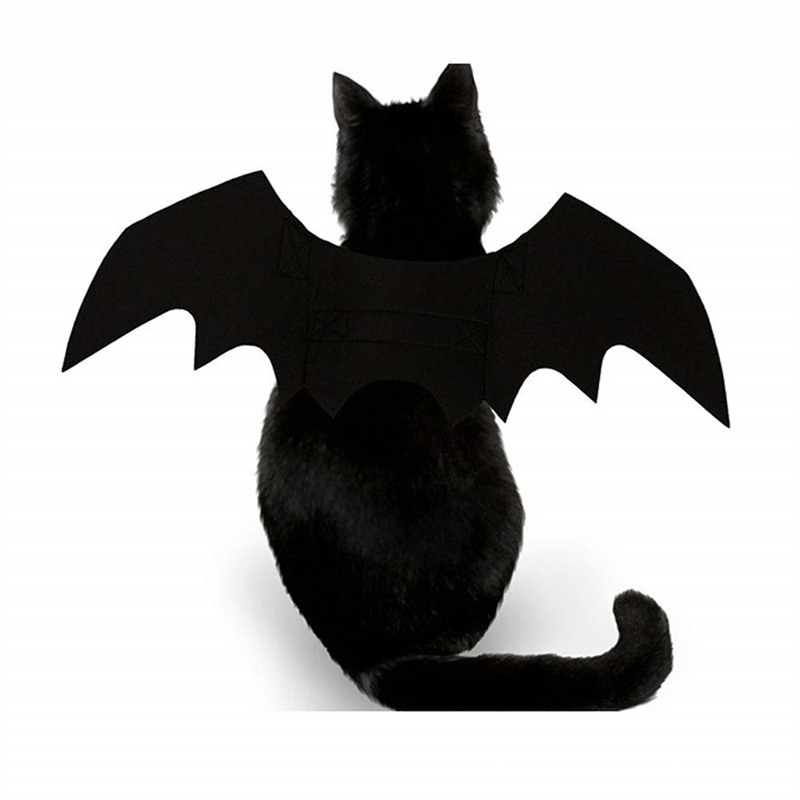 Cat Bat Wings Halloween Party Decoration Costume Pet Cosplay Bat Costume