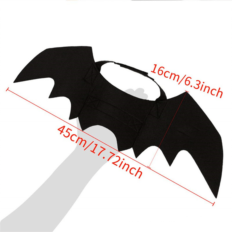 Cat Bat Wings Halloween Party Decoration Costume Pet Cosplay Bat Costume
