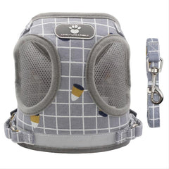 Reflective Mesh Dog Harness Adjustable Vest for Easy Walking