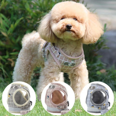 Reflective Mesh Dog Harness Adjustable Vest for Easy Walking