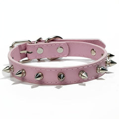 Durable Dog Rivet Collar Anti Bite Pet Necklace