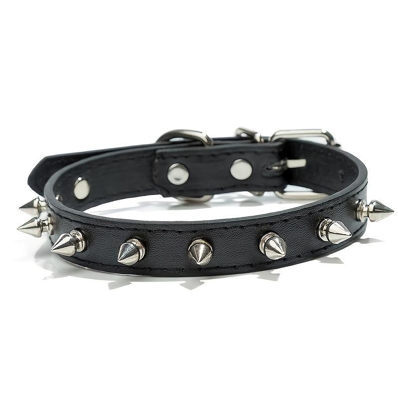 Durable Dog Rivet Collar Anti Bite Pet Necklace