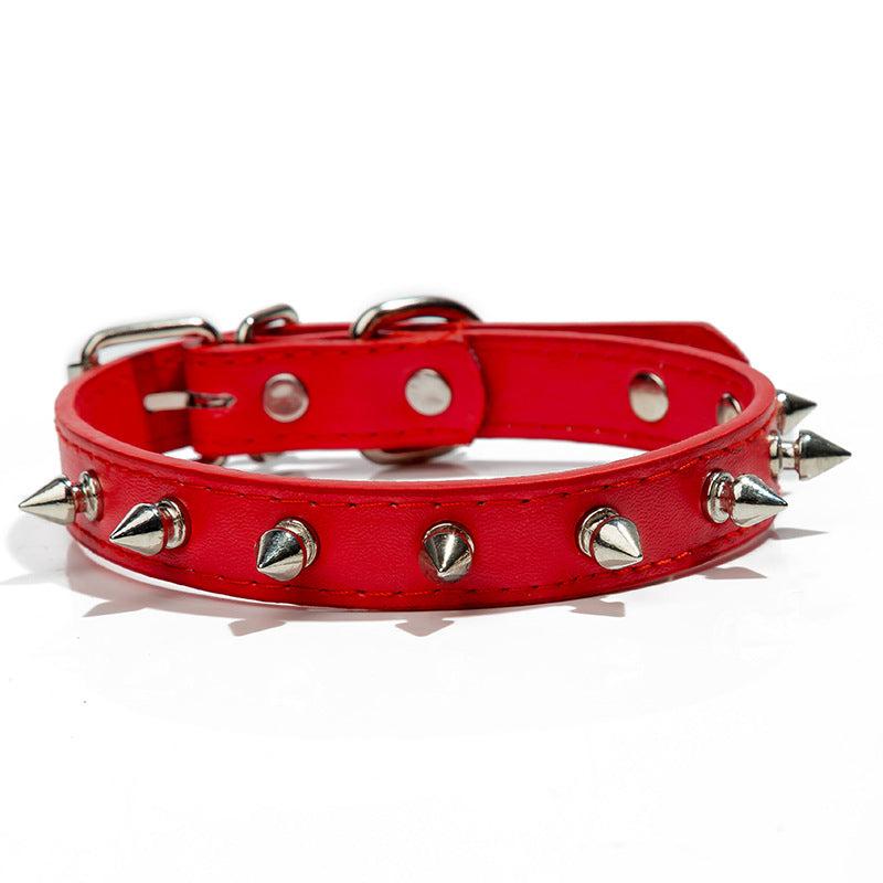 Durable Dog Rivet Collar Anti Bite Pet Necklace
