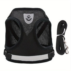 Soft Dog Harness No Pull Pet Harness Soft Breathable Mesh Dog Harness Puppy Vest
