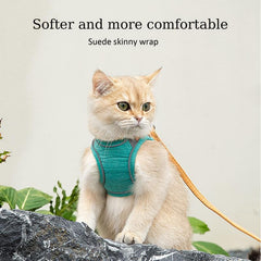 Adjustable Cat Harness And Leash Set for Kittens