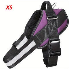 Reflective Dog Vest Adjustable Pet Harness for Outdoor Walking