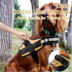 Reflective Dog Vest Adjustable Pet Harness for Outdoor Walking