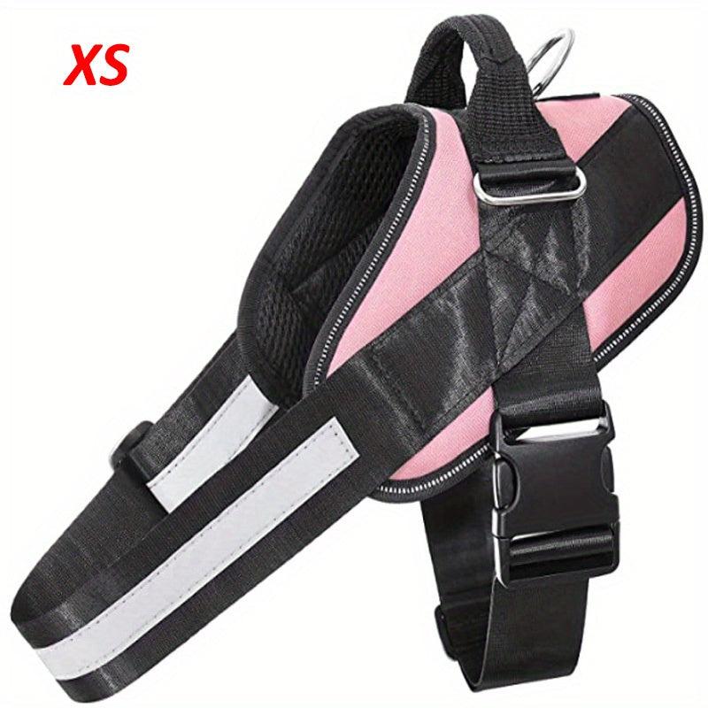 Reflective Dog Vest Adjustable Pet Harness for Outdoor Walking