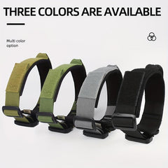 Tactical Dog Collar Metal Buckle Control Handle Medium Large Dogs