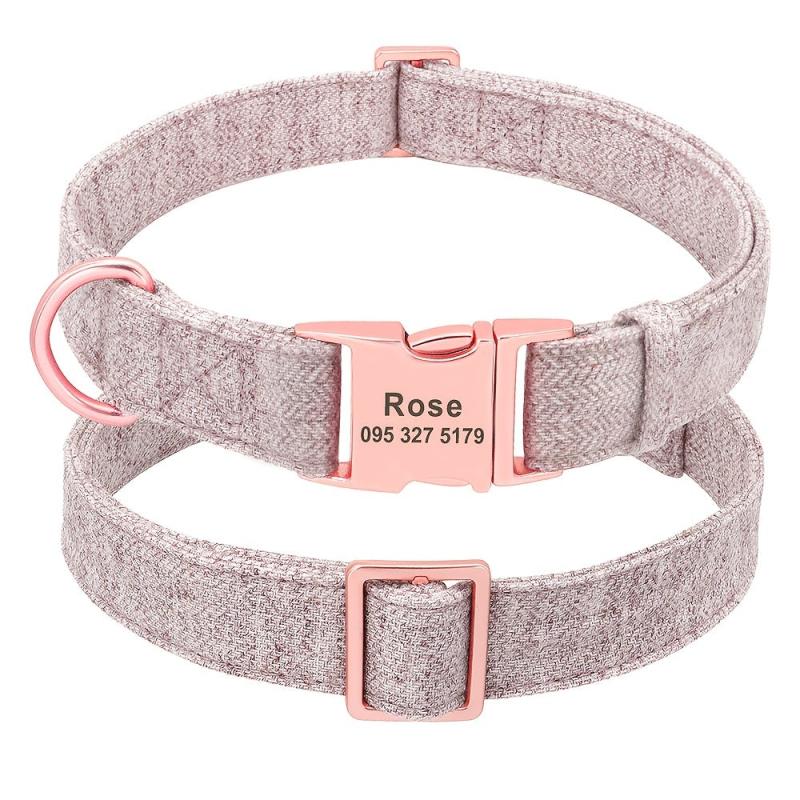Personalized Dog Collar with Engraving & Adjustable Sizing