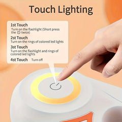 Pet Telescopic Traction Rope for Travel Luminous Dog Leash