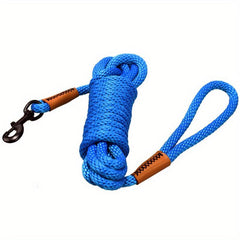 Heavy Duty Cow Leather Dog Leash for Small, Medium, Large Dogs
