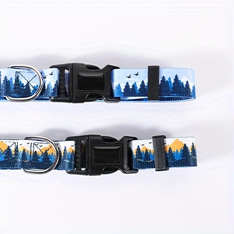 Adjustable Soft Dog Collar with Quick Release Buckle, Comfortable and Secure