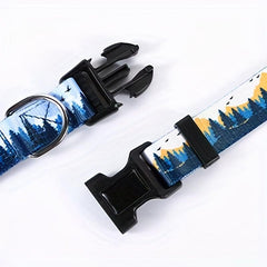 Adjustable Soft Dog Collar with Quick Release Buckle, Comfortable and Secure