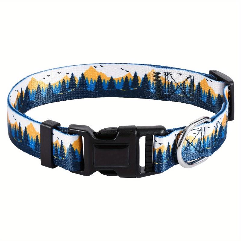 Adjustable Soft Dog Collar with Quick Release Buckle, Comfortable and Secure