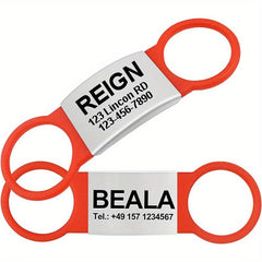 Personalized Dog Tag Slide On Cat ID Tags