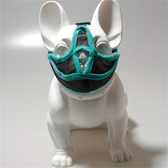 Adjustable Anti Biting Mesh Muzzle for Bulldogs