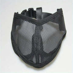 Adjustable Anti Biting Mesh Muzzle for Bulldogs