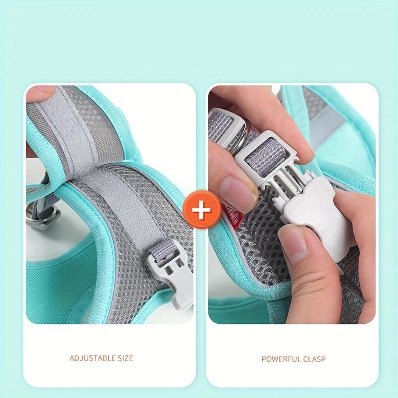 Breathable Cat Harness No Pull Vest Step-in Harness