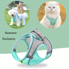 Breathable Cat Harness No Pull Vest Step-in Harness