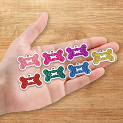Custom Engraved Pet Tag Pink Cat ID Tags