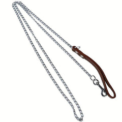 Metal Dog Leash Heavy Duty Chew Proof Pet Leash For Dogs
