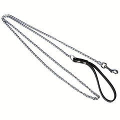 Metal Dog Leash Heavy Duty Chew Proof Pet Leash For Dogs