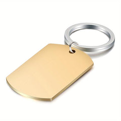Custom Engraved Stainless Steel Pet ID Tag for Collars