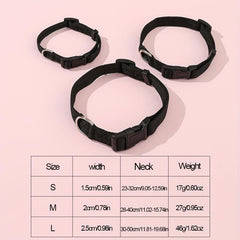 Adjustable Durable Dog Collar Prevents Escapes