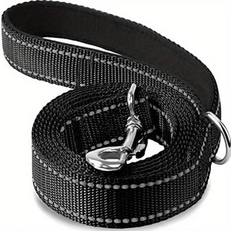 Reflective Dog Leash Night Light Traction Rope Non slip For Large & Small Dogs