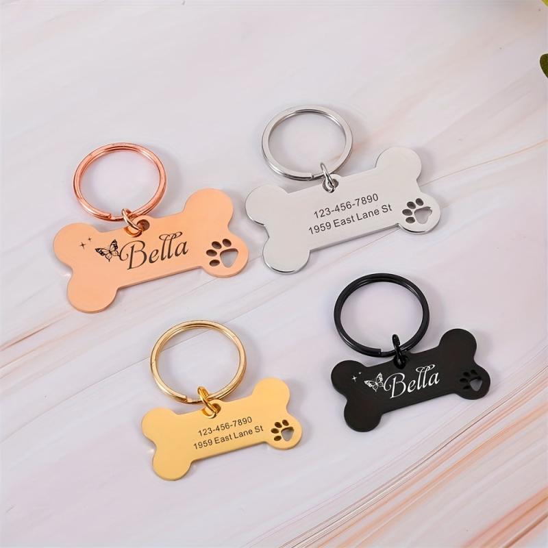 Personalized Dog Collar with Custom Name and Phone Number