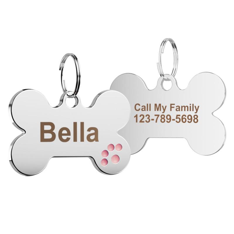 Personalized Engraved Dog Tags - Customize Your Pet's Collar