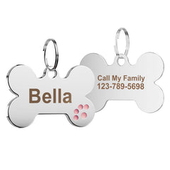 Personalized Engraved Dog Tags - Customize Your Pet's Collar