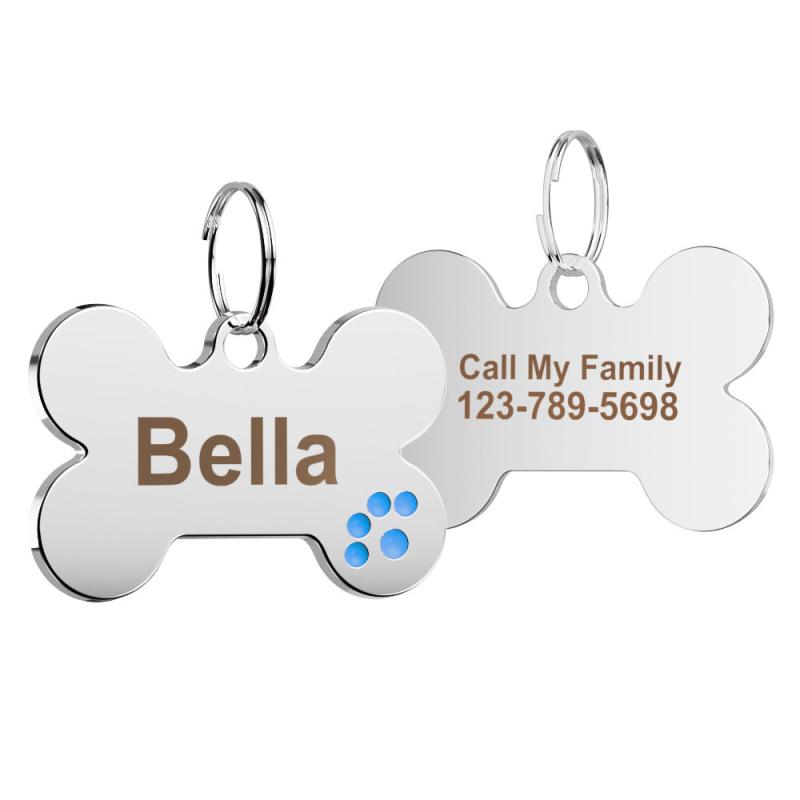 Personalized Engraved Dog Tags - Customize Your Pet's Collar